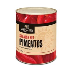 Pimentos Whole Red Spanish A9 2.9Kg