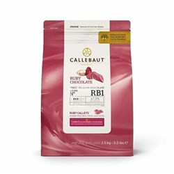 Chocolate Ruby Callebaut Buttons 2.5kg