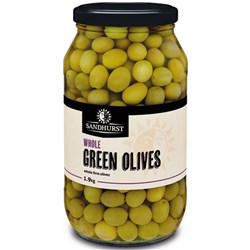 Green Whole Olives 1.9Kg