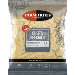 Chips 10mm Crispy Coated 4x2.5Kg