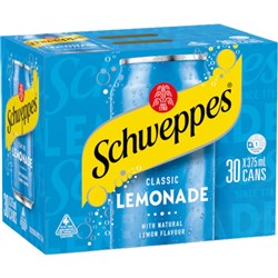 Schweppes Traditional Lemonade Cans 30x375ml