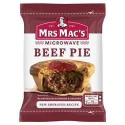 Pies Beef Microwave 12x175g