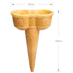 Ice Cream Cones Double 200s