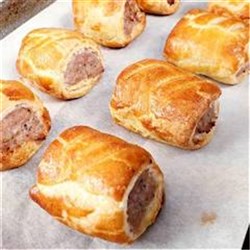Flaky Pastry Sausage Rolls 150mm