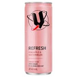 V Can Refresh Pineapple Watermelon 24x250ml