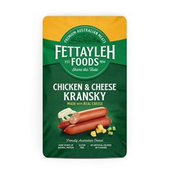 Chicken & Cheese Kransky 500g