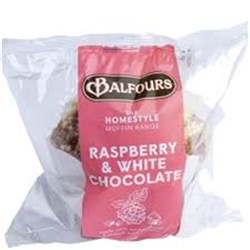 Raspberry & White Chocolate Muffin 15x150g
