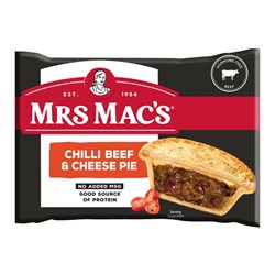Chilli Beef & Cheese Pie 12x175g