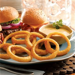 Battered Natural Onion Rings 1Kg