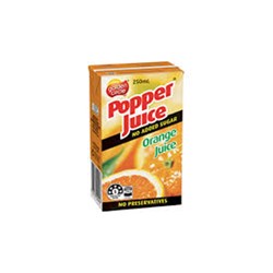 Orange Popper Juice 24x250ml
