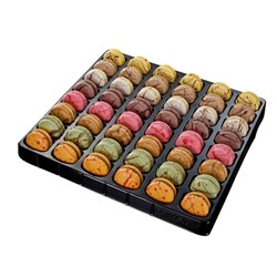 Assorted Macarons Large Tray 96x17g