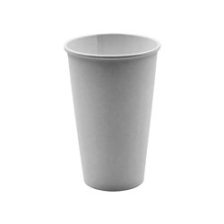 Cup Coffee Single Wall White 16oz 50s