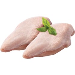 Breast Chicken Fillets Skin on 12Kg