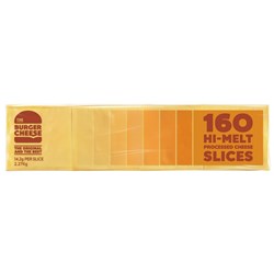 Burger Cheese Hi Melt Thins 160s 2.27Kg