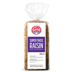 Super Thick Raisin Bread 6x600g