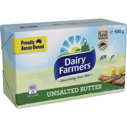 Butter Unsalted 500g