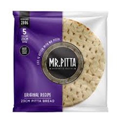 Pita Bread Thin 23cm 50s