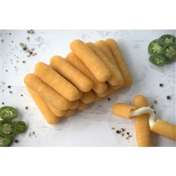 Crumbed Jalapeno Mozzarella Sticks 80x25g