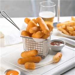 Crispy Battered Mozzarella Sticks