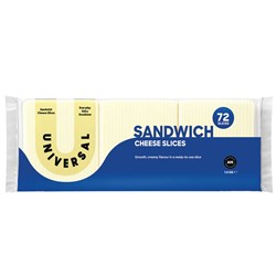 Universal Sandwich Slices 72s