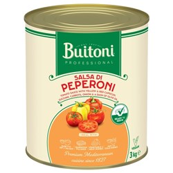 Salsa Di Peperoni (Peperoonata Suace) 3Kg