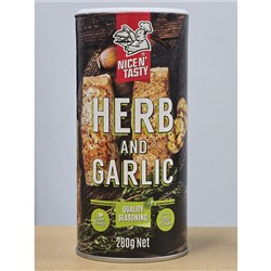 Herb & Garlice Seasoning Canister 16x280g