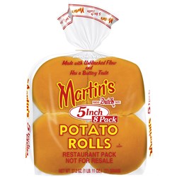 Potato Bun Rolls 5" 32s