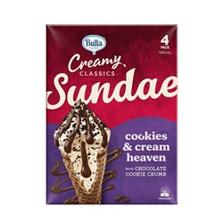 Sundae Cookies and Cream Heaven Cone 16s