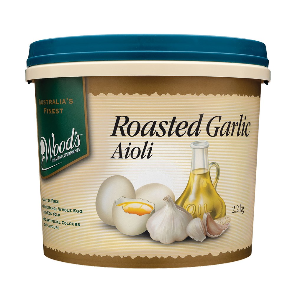 Sauces/Pastes Garlic Aioli Roasted 2.2Kg Gulten FreeUnited